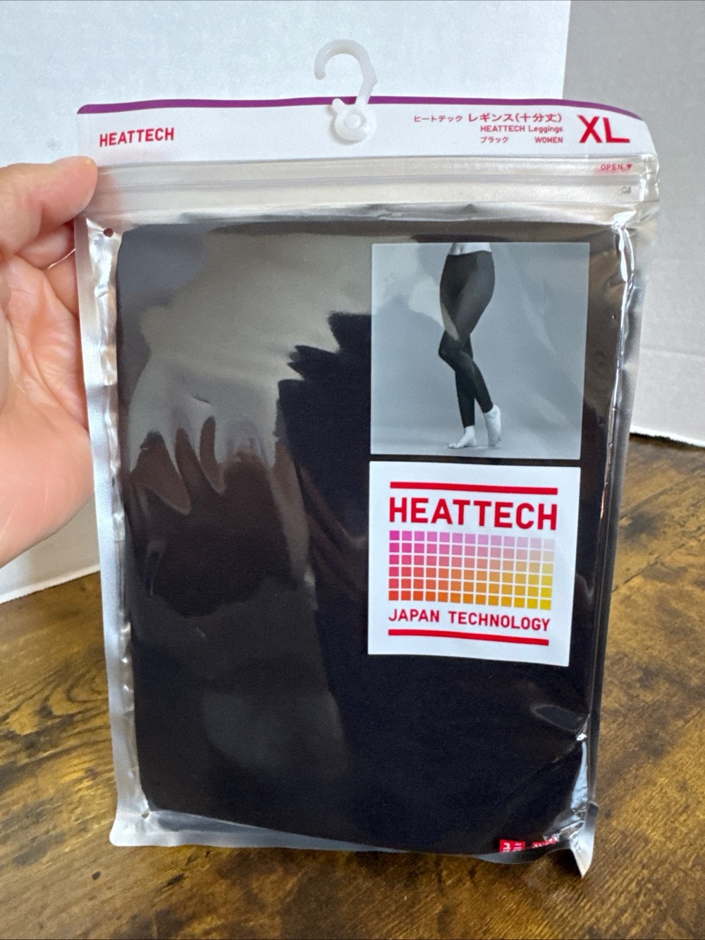 UNIQLO Japan Women’s Heattech Leggings Size XL Black Japan Technology NEW